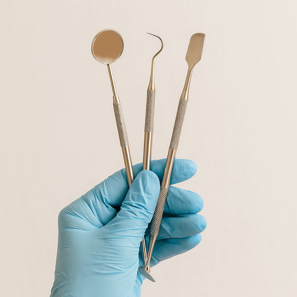 Tools used in Regular Dental Examination / Checkup